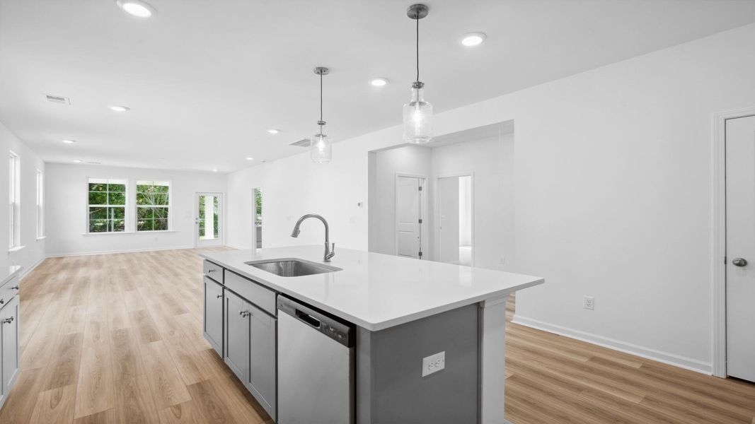 Furnished interior view inside a new home in , Summerville (Image 4).