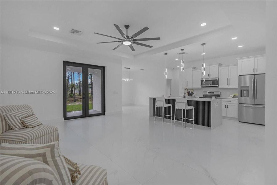 Furnished interior view inside a new home in , Lehigh Acres (Image 29). Furnished interior view inside a new home in , Lehigh Acres (Image 29).