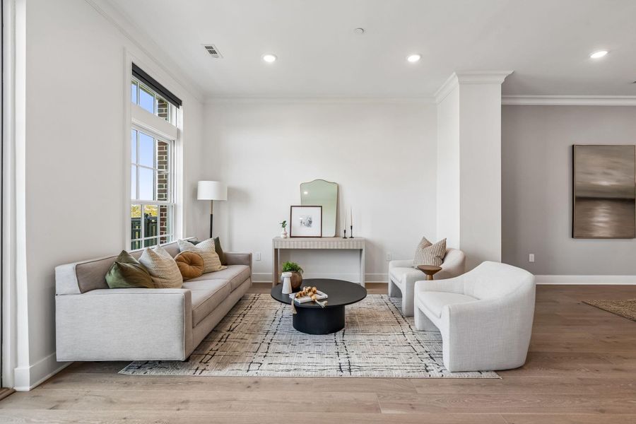 Furnished interior view inside a new home in , Charleston (Image 30). Furnished interior view inside a new home in , Charleston (Image 30).