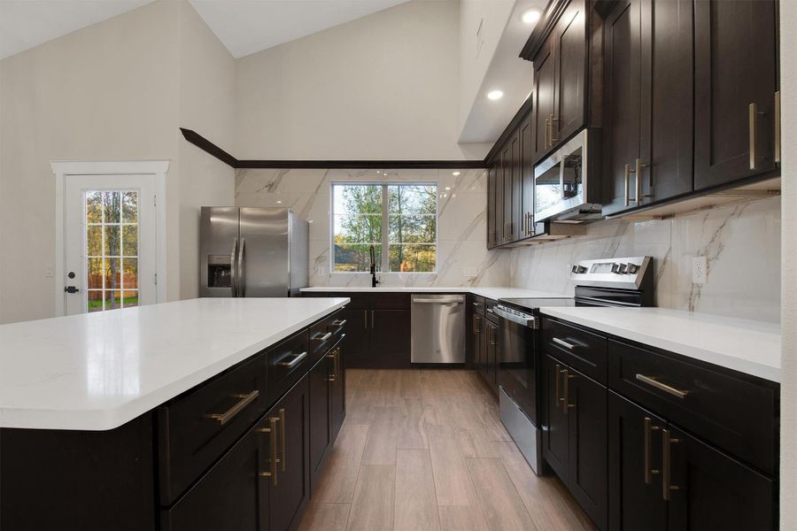 Furnished interior view inside a new home in , Bastrop (Image 6).