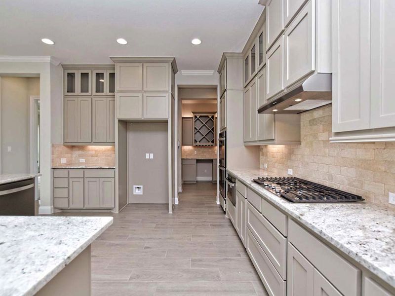 Representative furnished interior of a home built from the Siena II by Giddens Homes in Clearwater Ranch, Liberty Hill (Image 123).