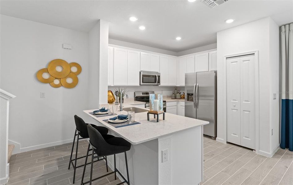 Furnished interior view inside a new home in , Ocala (Image 30).