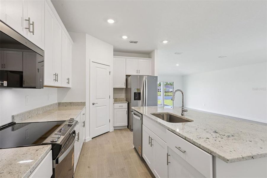 Furnished interior view inside a new home in Colbert Landings, Palm Coast (Image 9).