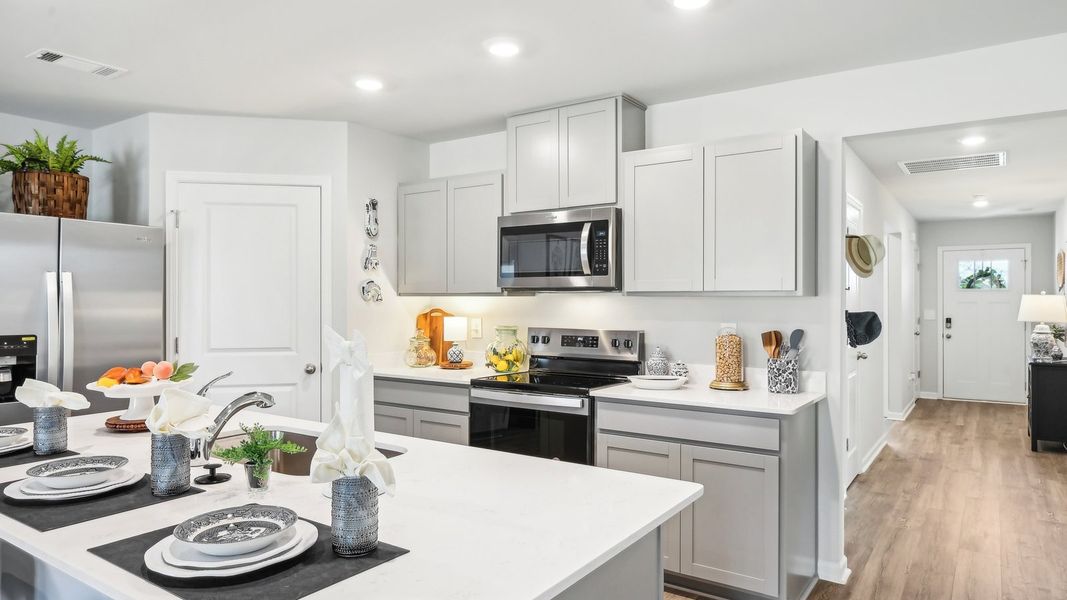 Furnished interior view inside a new home in Villages of Hunters Point, Lebanon (Image 5).