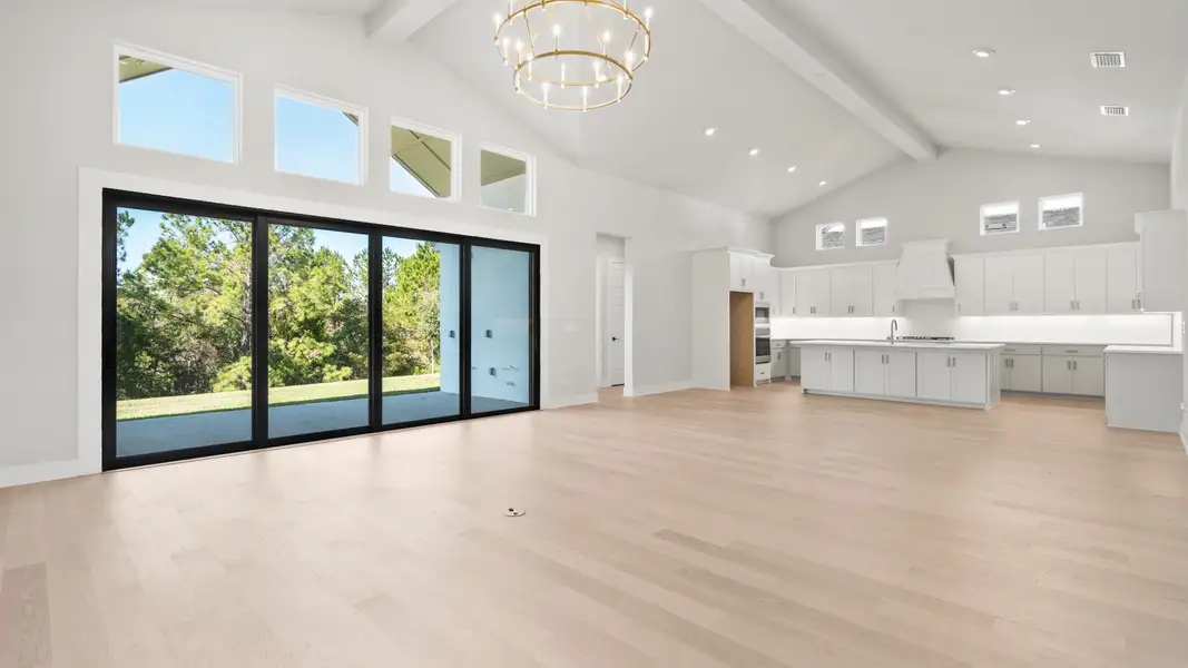 Representative unfurnished interior of a home built from the 2697F by Perry Homes in Southern Hills 80', Brooksville (Image 5).