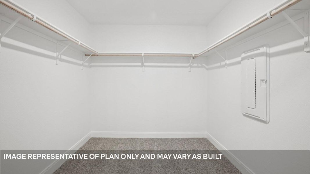 Representative unfurnished interior of a home built from the The Grayson by D.R. Horton in Railhead, Cedar Creek (Image 37).