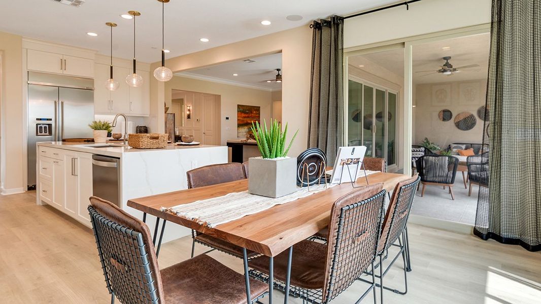 Representative furnished interior of a home built from the Residence 3003 by D.R. Horton in Havenwood, North Charleston (Image 18).
