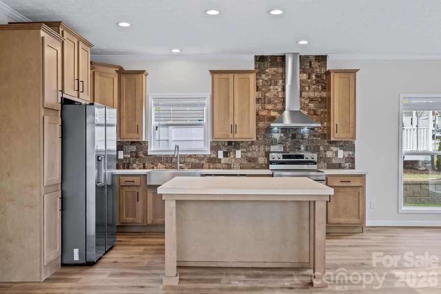 Furnished interior view inside a new home in , Asheville (Image 8).