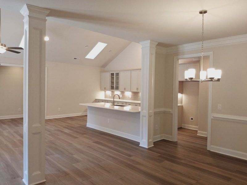 Furnished interior view inside a new home in Weybridge, Burlington (Image 14). Furnished interior view inside a new home in Weybridge, Burlington (Image 14).