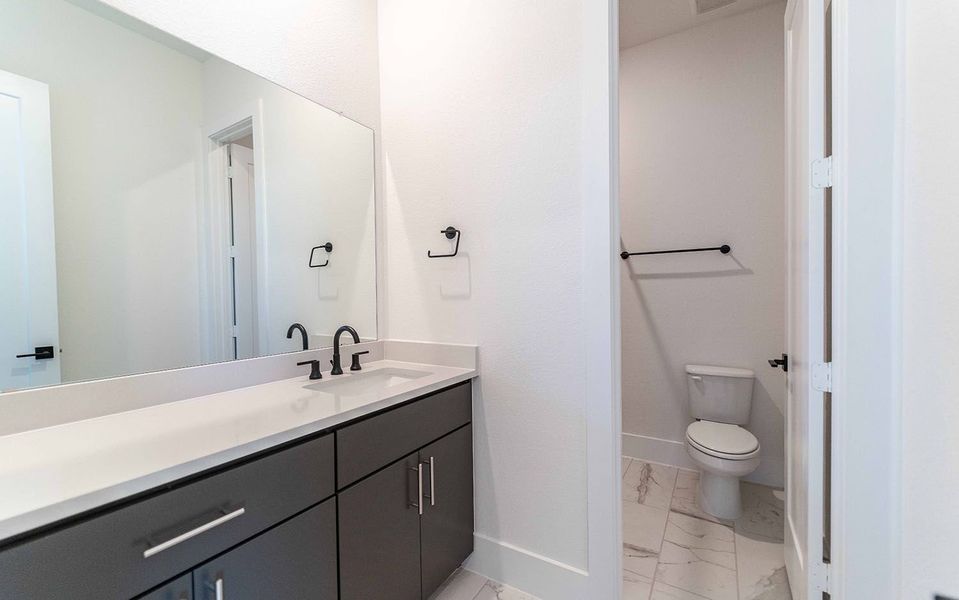 Furnished interior view inside a new home in Preserve at Lakeway, Austin (Image 13).