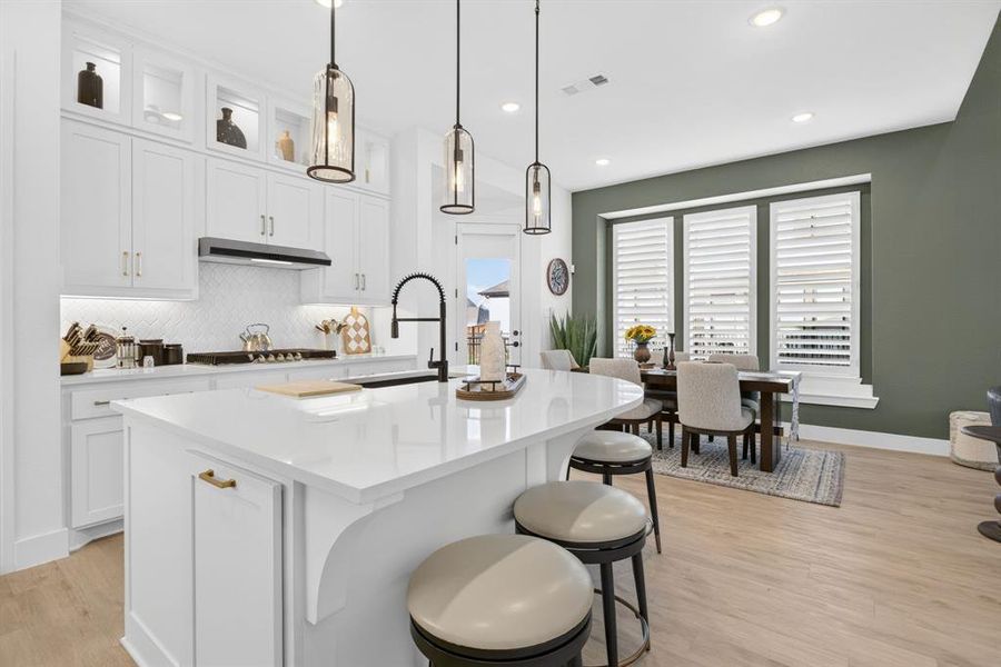 Another great feature: all of the dimmable lighting! Door to the oversized tandem garage just to the left. Another great feature: all of the dimmable lighting! Door to the oversized tandem garage just to the left.