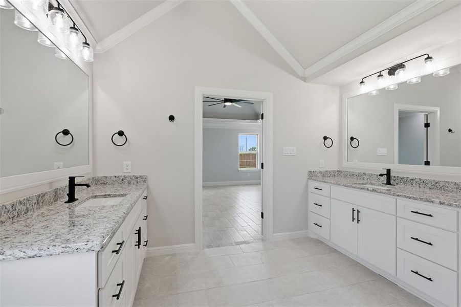 Furnished interior view inside a new home in , Godley (Image 16).