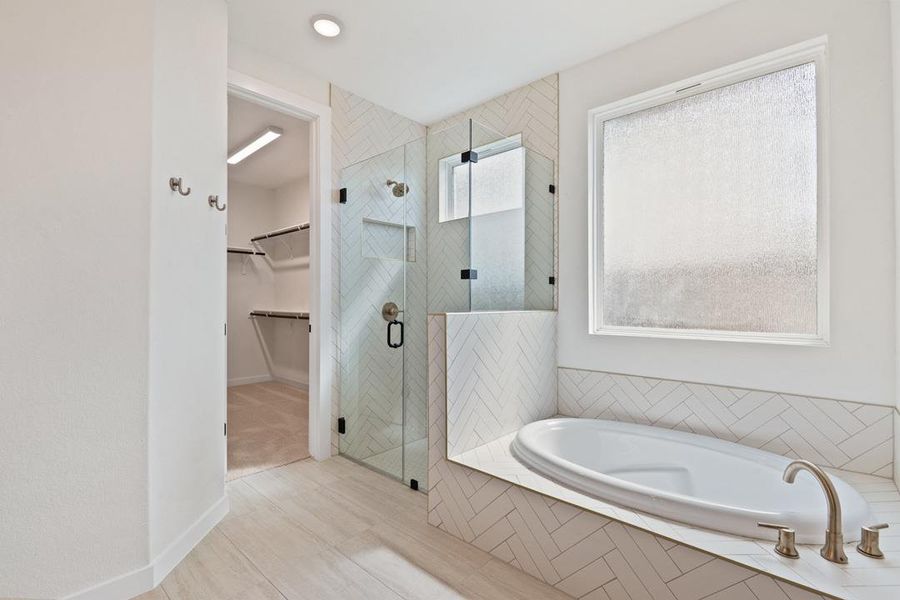 Furnished interior view inside a new home in Heritage, Dripping Springs (Image 12).