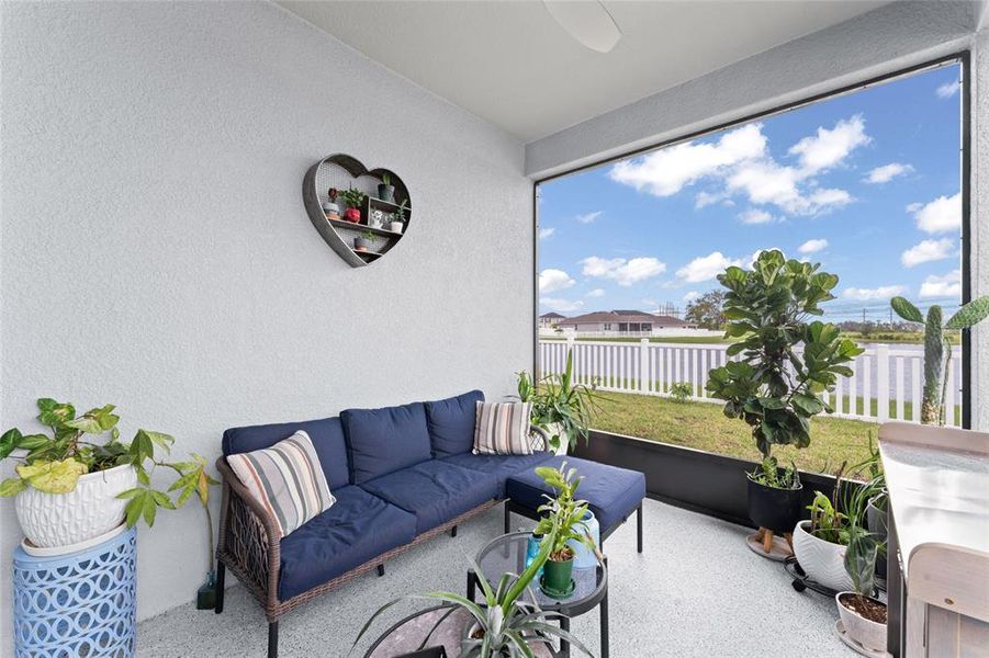 Furnished interior view inside a new home in Sawgrass Lakes I, Parrish (Image 4).