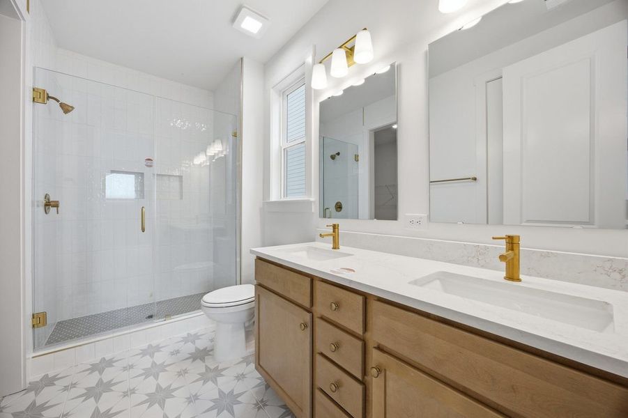 Furnished interior view inside a new home in Homecoming, Ravenel (Image 3).