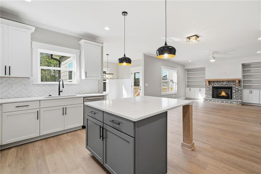 Furnished interior view inside a new home in , Canton (Image 14).
