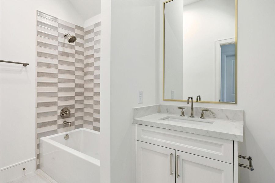 Furnished interior view inside a new home in Memorial Green, Houston (Image 13).