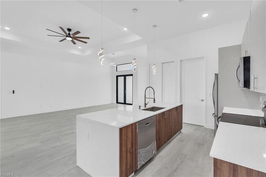 Furnished interior view inside a new home in , Port Charlotte (Image 10).