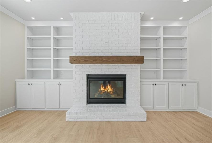 Furnished interior view inside a new home in , Dawsonville (Image 12).