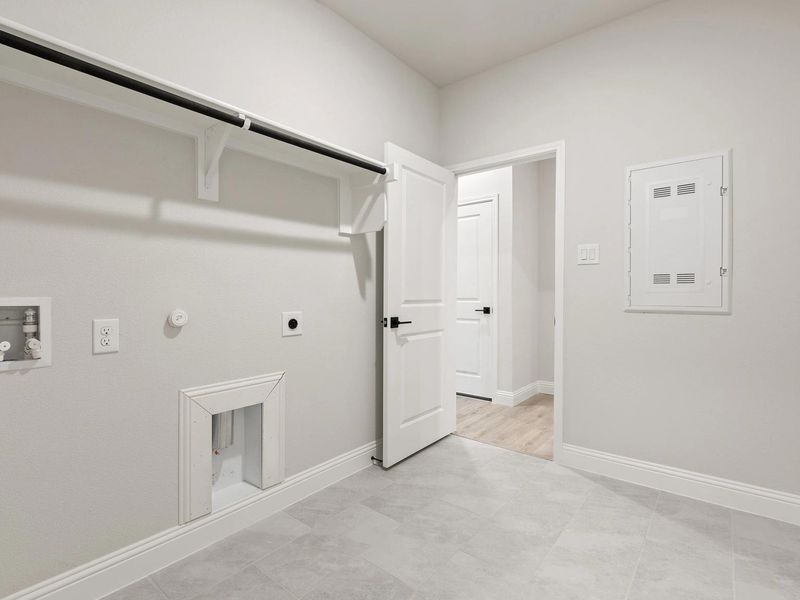 Representative unfurnished interior of a home built from the The Harrison C by Davidson Homes LLC in Waverly Estates, Josephine (Image 23). Representative unfurnished interior of a home built from the The Harrison C by Davidson Homes LLC in Waverly Estates, Josephine (Image 23).