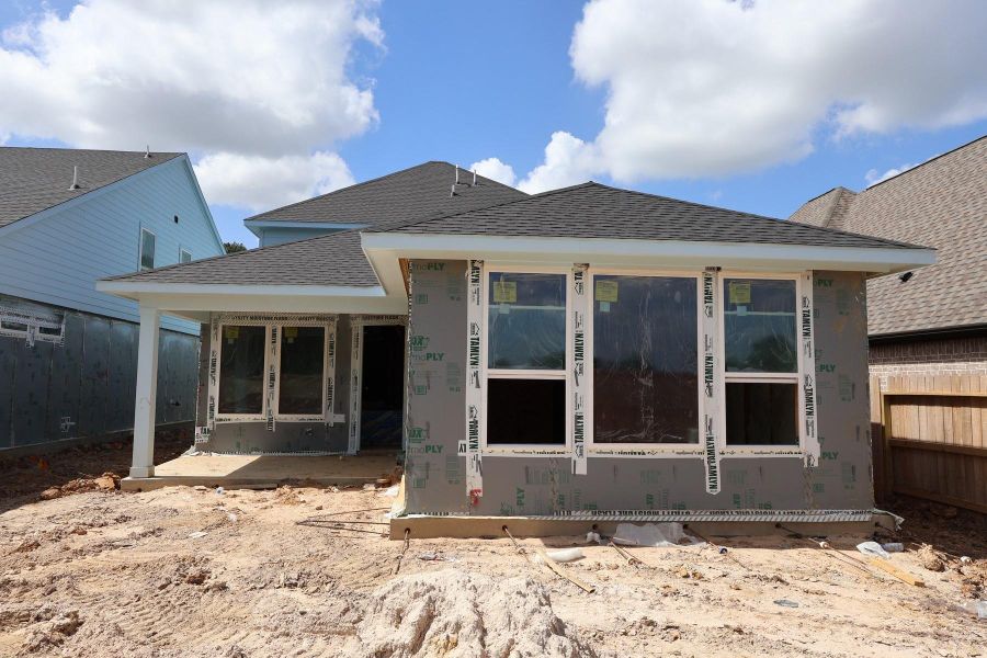 In-progress construction of a new home in The Grand Prairie - Meadow Collection, Hockley, TX (Image 5).