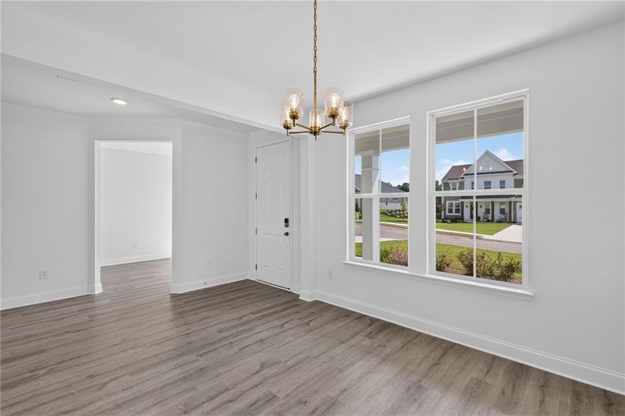 Spacious, unfurnished interior of a new home in Pickens Bluff, Hiram (Image 20). Spacious, unfurnished interior of a new home in Pickens Bluff, Hiram (Image 20).