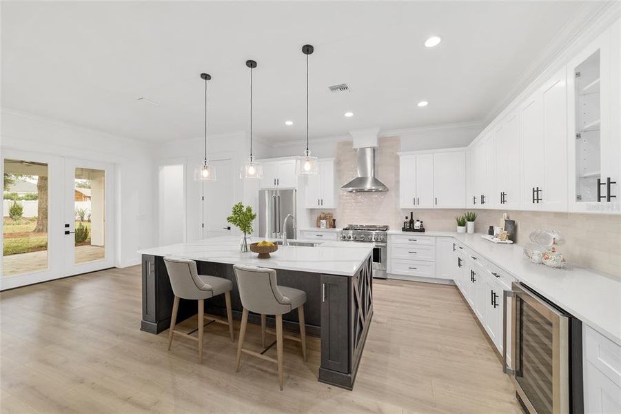 Furnished interior view inside a new home in , Ocala (Image 6).