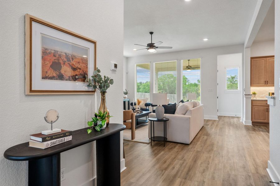 Furnished interior view inside a new home in , Georgetown (Image 25).