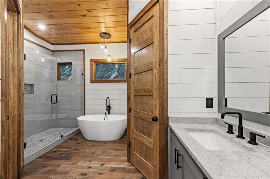 Furnished interior view inside a new home in , East Ellijay (Image 4). Furnished interior view inside a new home in , East Ellijay (Image 4).