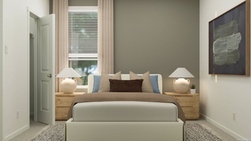 Furnished interior view inside a new home in , San Antonio (Image 7).