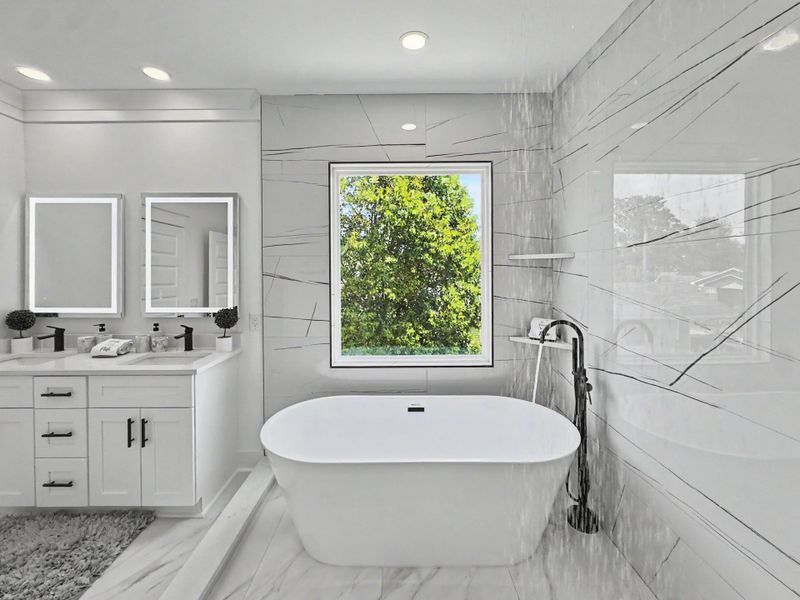 Furnished interior view inside a new home in , North Charleston (Image 30).