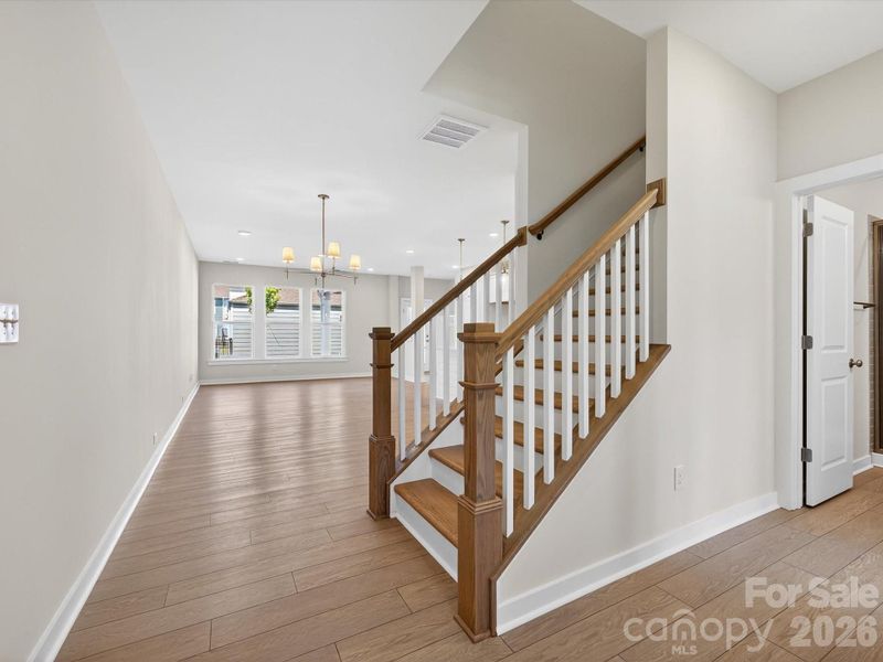 Spacious, unfurnished interior of a new home in North Creek Village - Townhomes, Huntersville (Image 12).