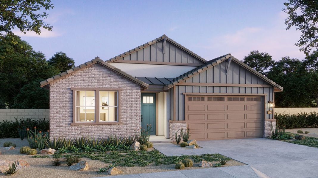 Front exterior of a home in the Teravalis community, located in Buckeye, AZ (Image 15). Front exterior of a home in the Teravalis community, located in Buckeye, AZ (Image 15).