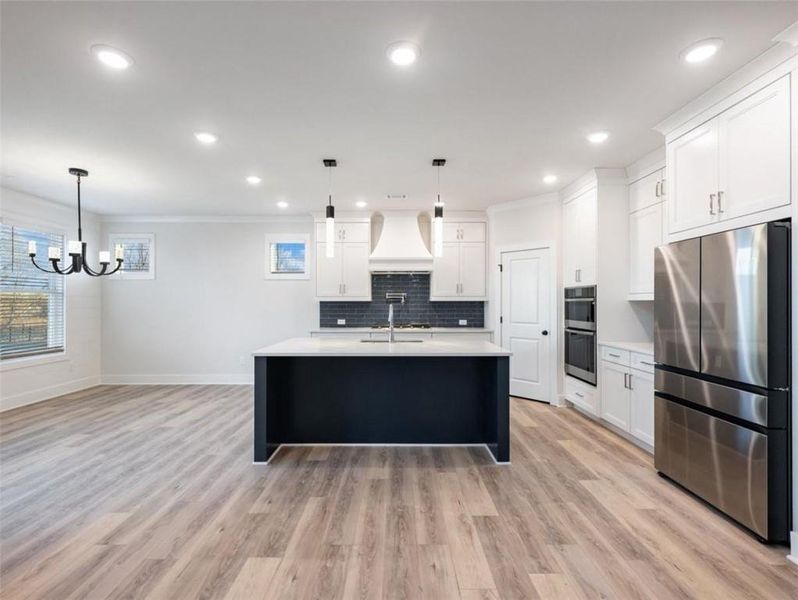 Furnished interior view inside a new home in , Buford (Image 3).