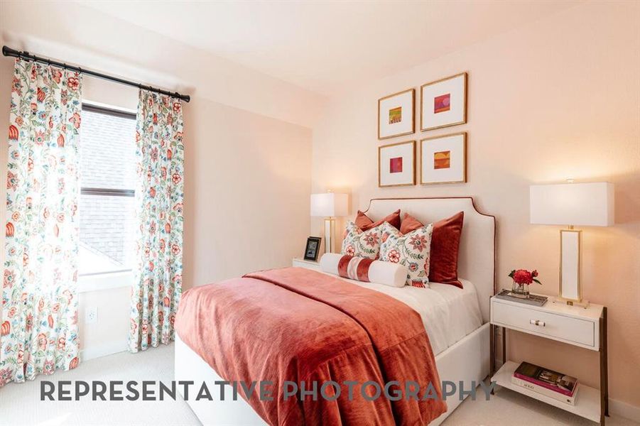 Furnished interior view inside a new home in Mosaic, Celina (Image 18).