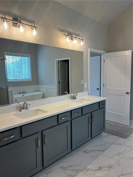 Furnished interior view inside a new home in , Loganville (Image 5).