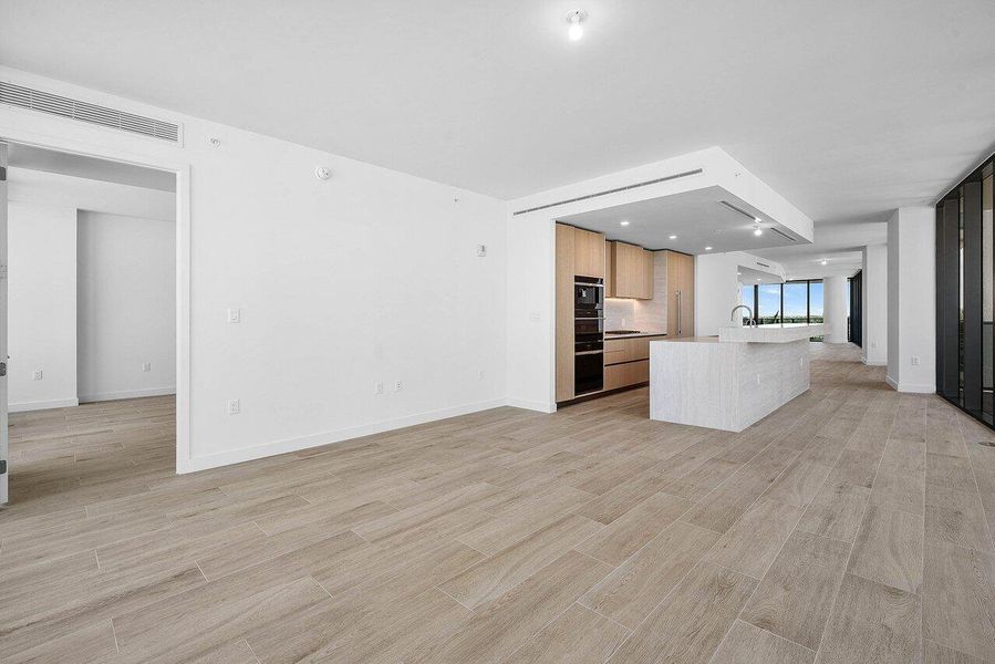 View from living area