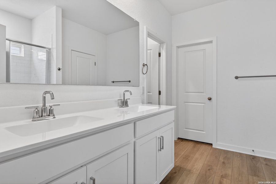 Furnished interior view inside a new home in The Wilder, Adkins (Image 8).