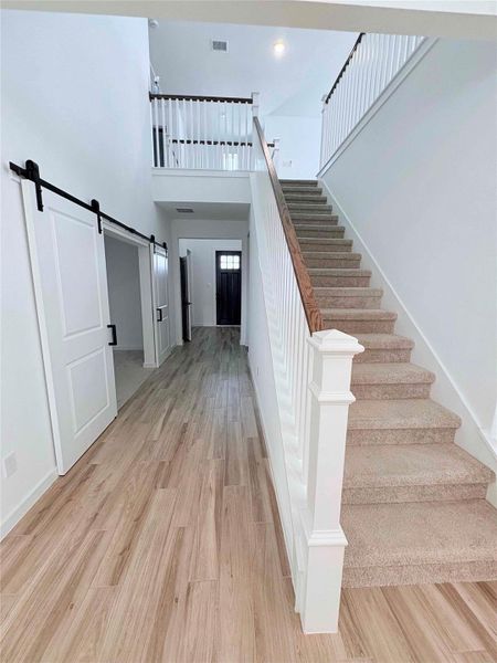 Furnished interior view inside a new home in , Cypress (Image 10).