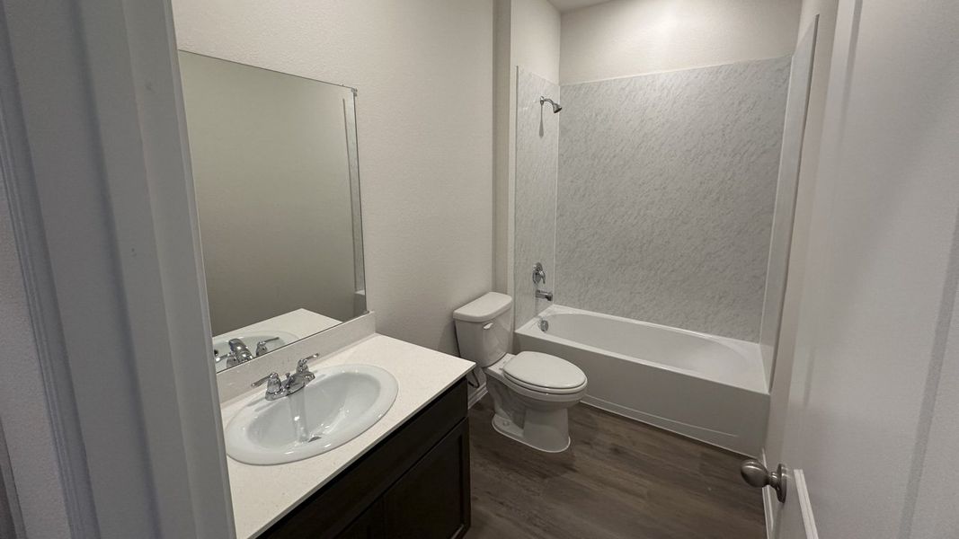Furnished interior view inside a new home in Cartwright Ranch, Crandall (Image 6).