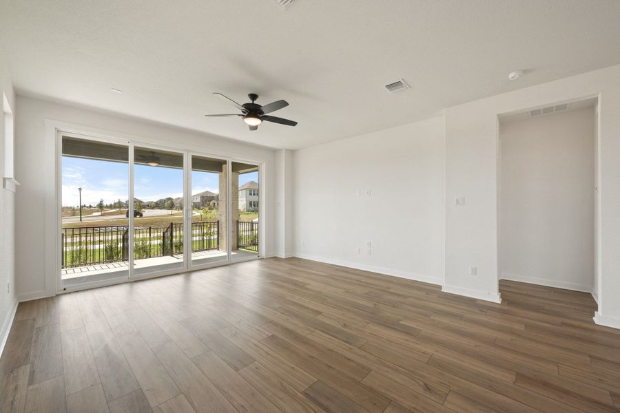 Spacious, unfurnished interior of a new home in Flora, Hutto (Image 22).