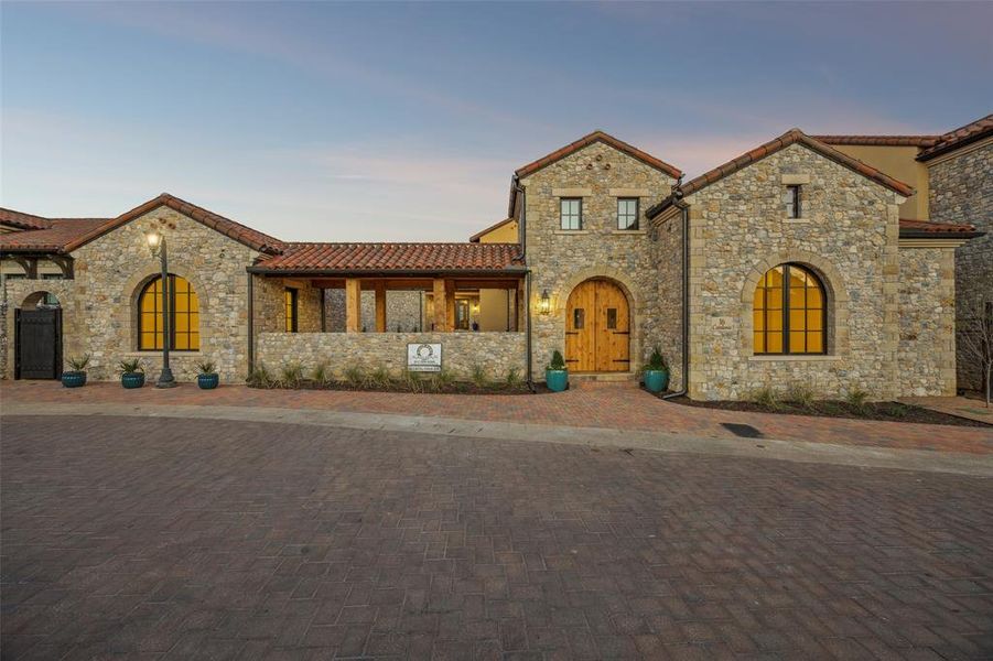 Front exterior of a new home in , Westlake, TX, highlighting curb appeal (Image 25).