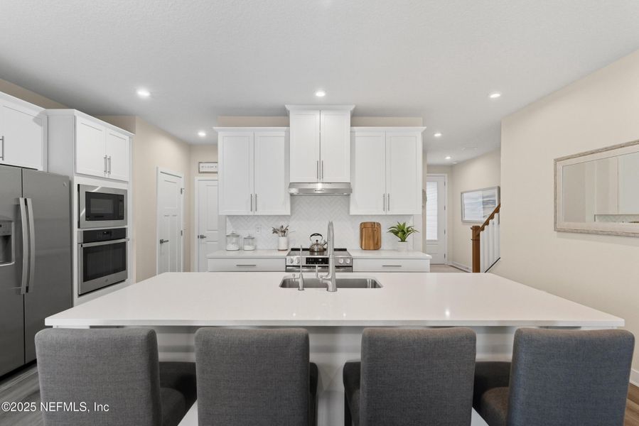 Furnished interior view inside a new home in Shearwater Townhomes, St. Augustine (Image 26).
