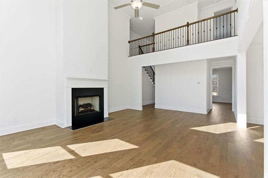 Spacious, unfurnished interior of a new home in Ford Landing, Acworth (Image 37).