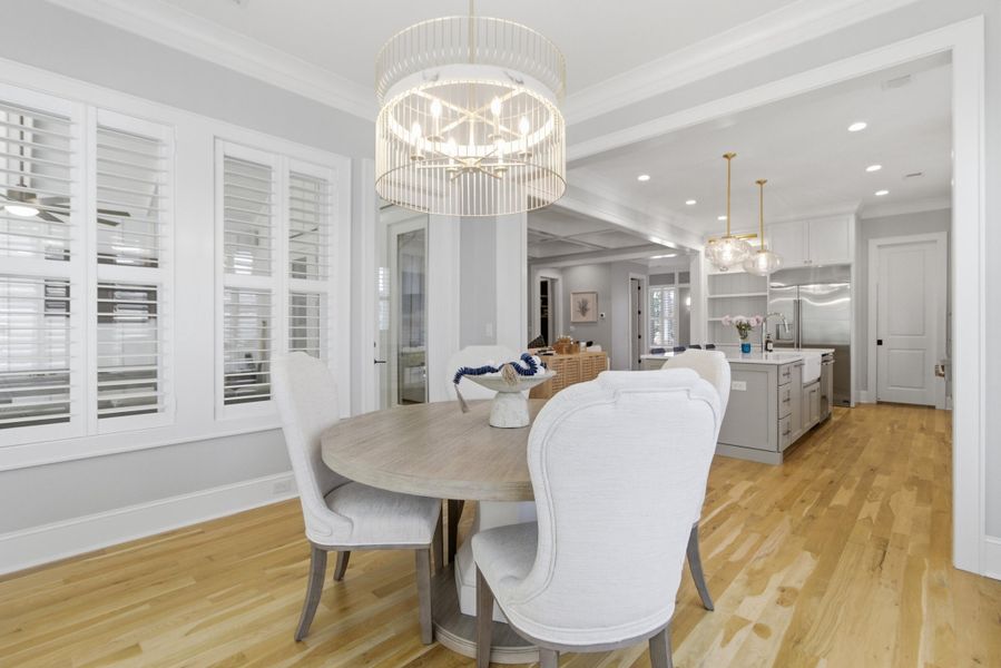 Furnished interior view inside a new home in , Mount Pleasant (Image 49).