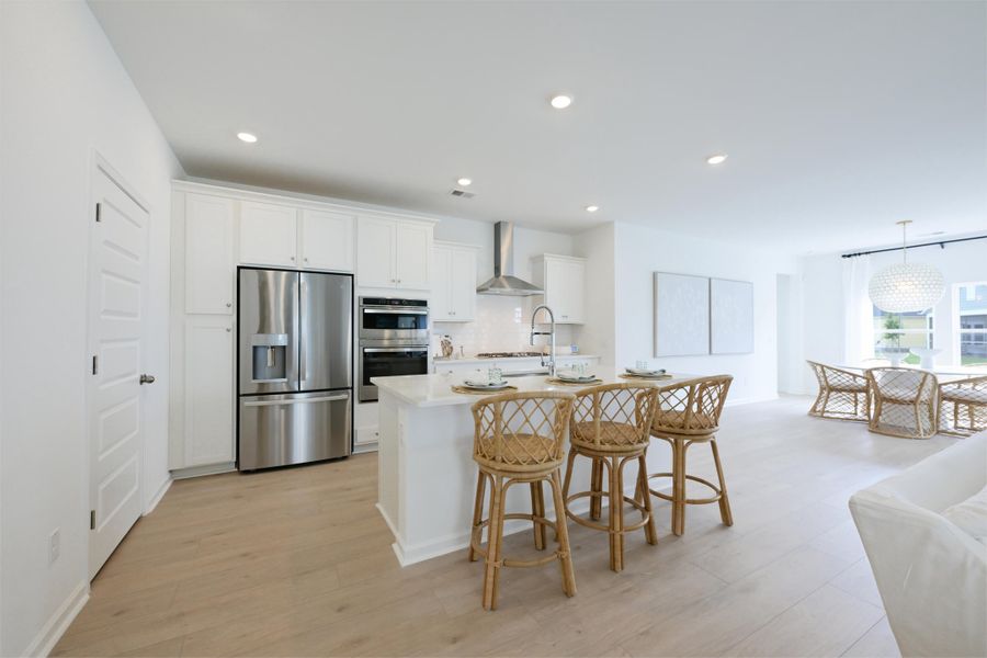 Furnished interior view inside a new home in Horizons at Carnes Crossroads | 55+, Summerville (Image 5).