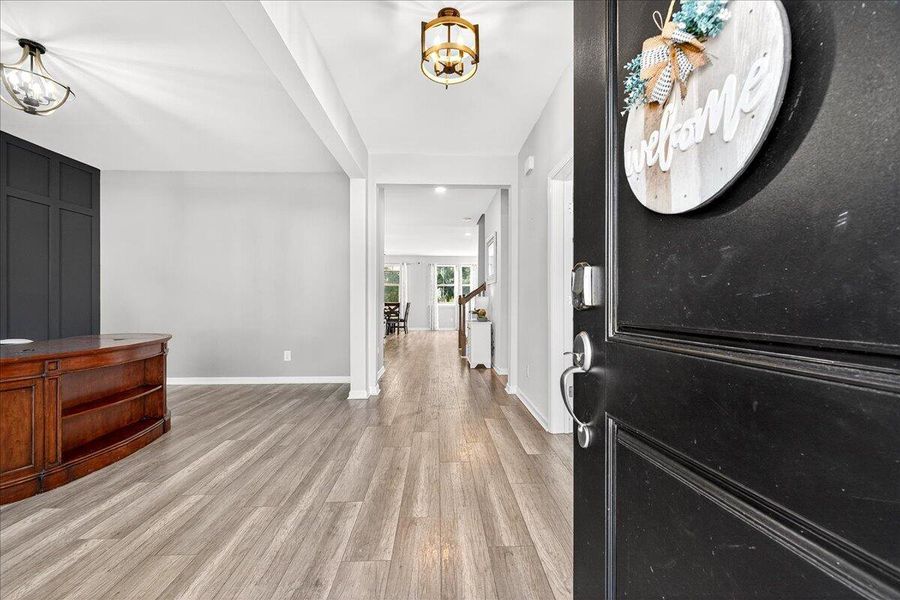 Furnished interior view inside a new home in , Summerville (Image 34).