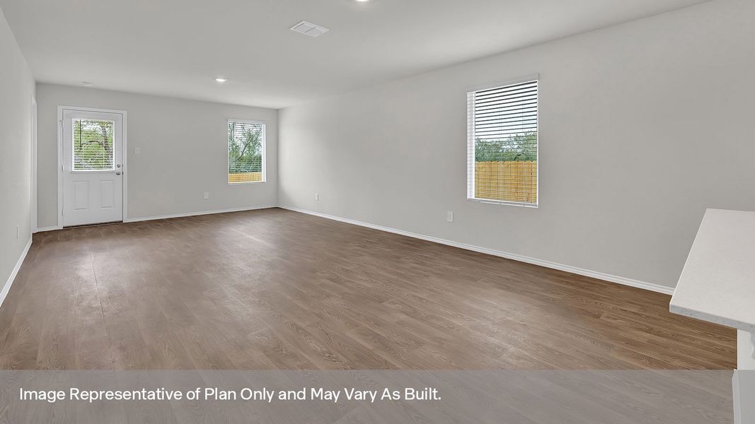 Spacious, unfurnished interior of a new home in Navarro Fields, Seguin (Image 13). Spacious, unfurnished interior of a new home in Navarro Fields, Seguin (Image 13).