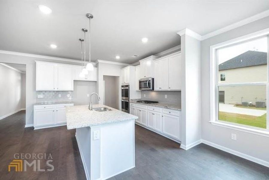 Furnished interior view inside a new home in The Gates at Pates Creek, Hampton (Image 6).