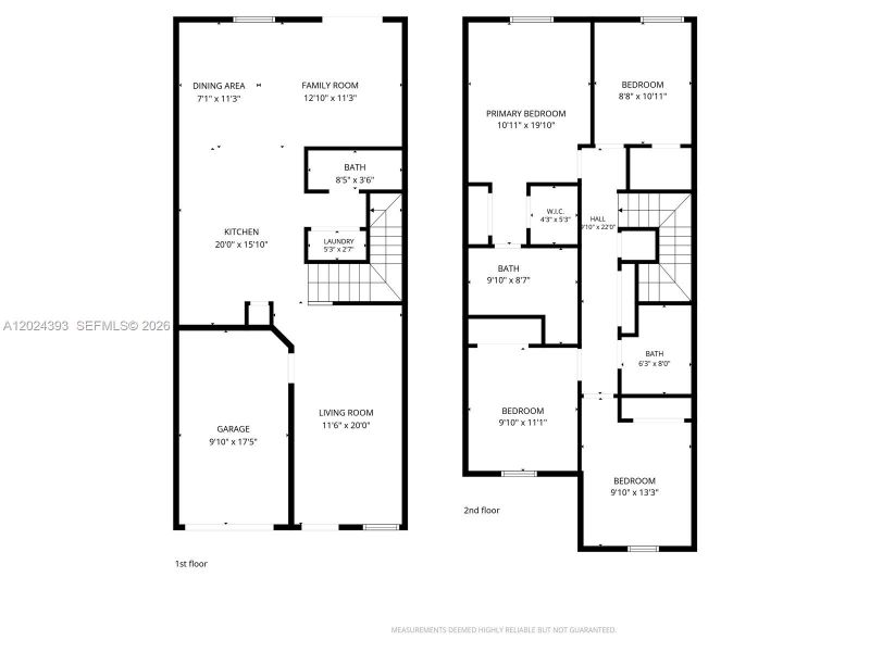 2D floor plan layout of this home in , Miami, FL (Image 7). 2D floor plan layout of this home in , Miami, FL (Image 7).